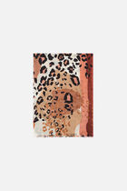 Leor scarf 100% wool taupe woman