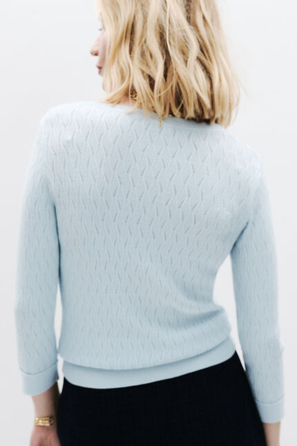 maglione mjulietta celeste donna