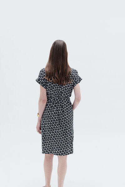 Vestido Rmaelle negro mujer