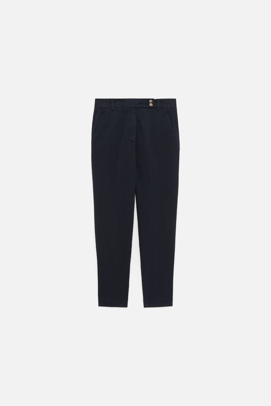 Pantalon Piloti bleu marine femme