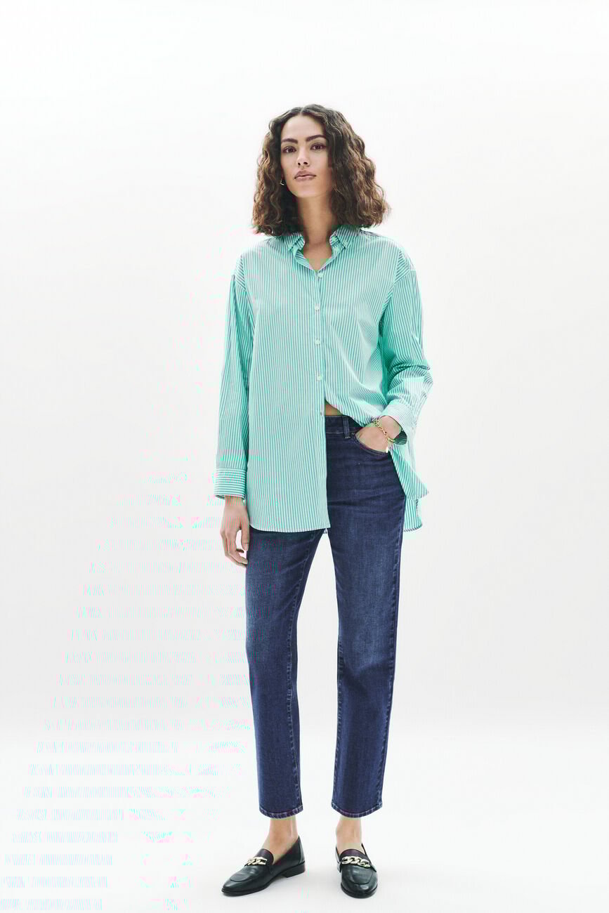 Chemise Cbrendita vert menthe femme