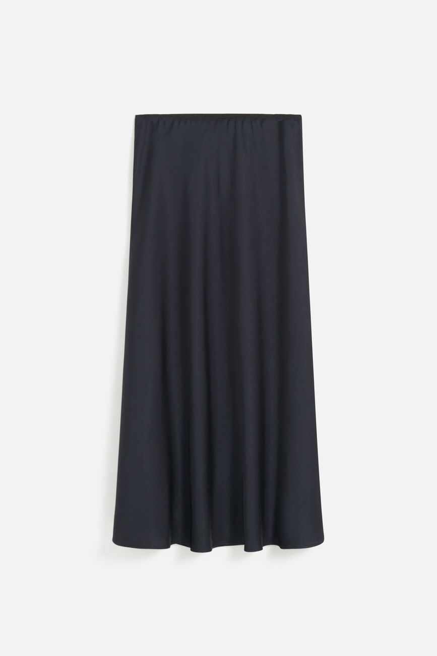 Jupe jalentina bleu marine femme