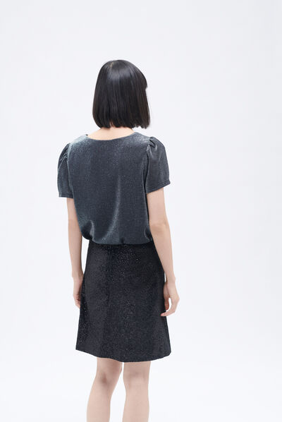 Jupe jafa noir femme