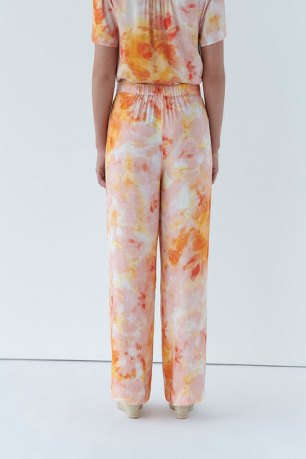 Pantalon prairie rose clair femme