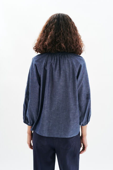 Caubie-Hemd marineblau damen