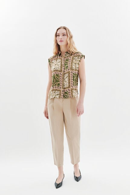 Bluse Celora2 khakigrün damen