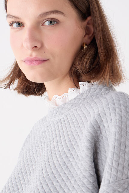 T-shirt Tsweet gris femme