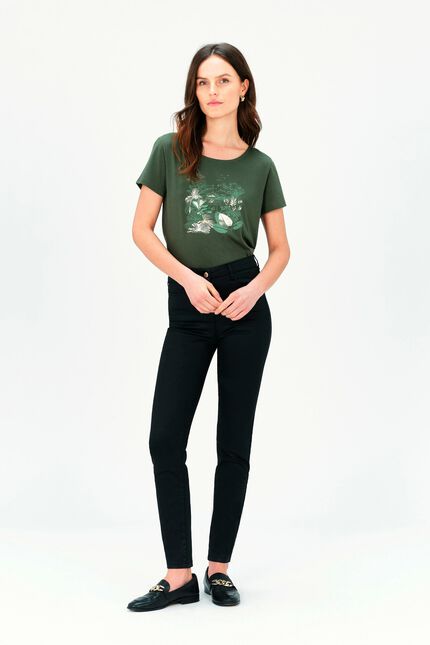 T-Shirt Toutes à l'école Taxime House khakigrün damen
