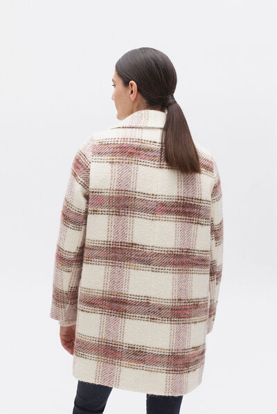 manteau benny ecru femme