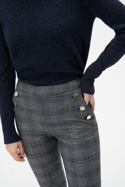 Pantalón Octaviano negro mujer