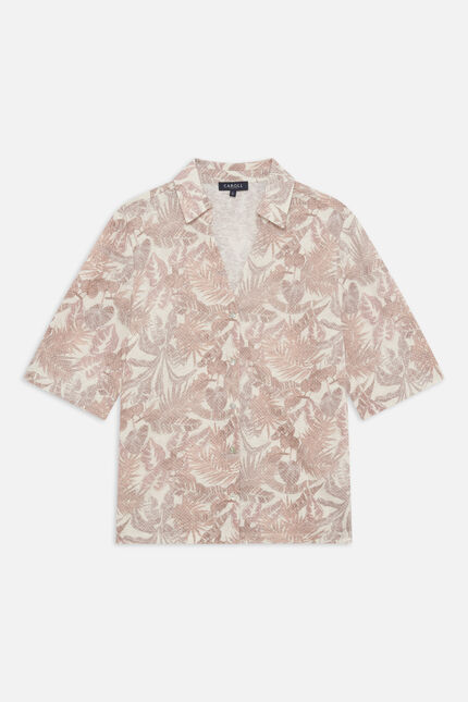 Camiseta Tevelina2 rosa claro mulher