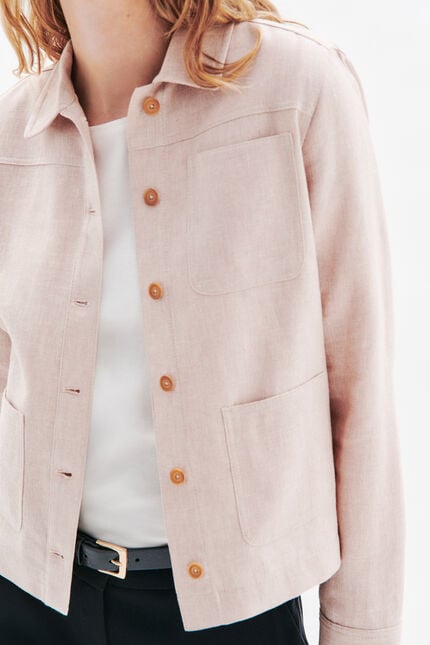 Veste Minata 2 rose clair femme