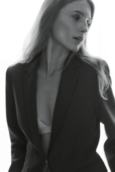 blazer antea b bleu electrique femme