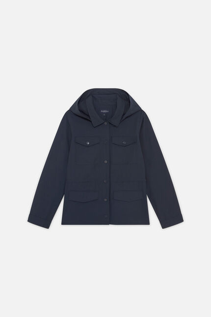 Parka Gracy bleu marine femme