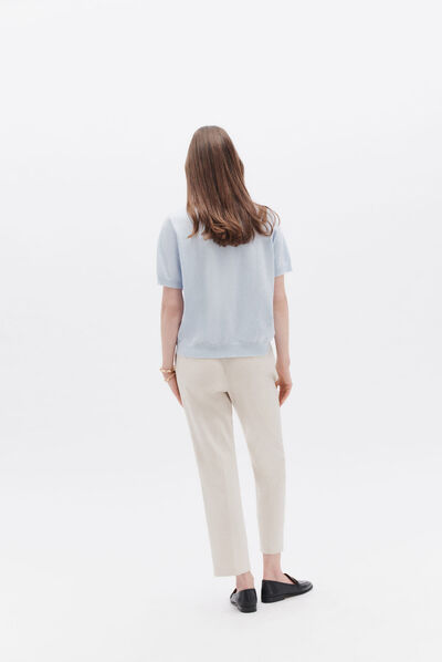Broek Psam beige vrouw
