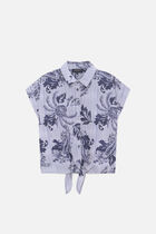 Clivio2 shirt sky blue woman