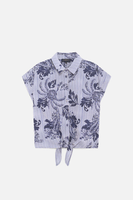 Clivio2-Hemd himmelblau damen