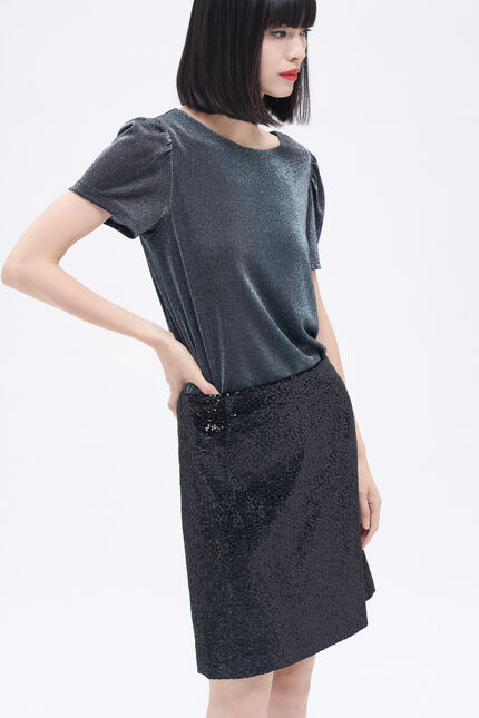 Jupe jafa noir femme