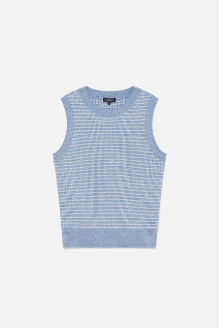 Maglione Mleo denim baby blu donna