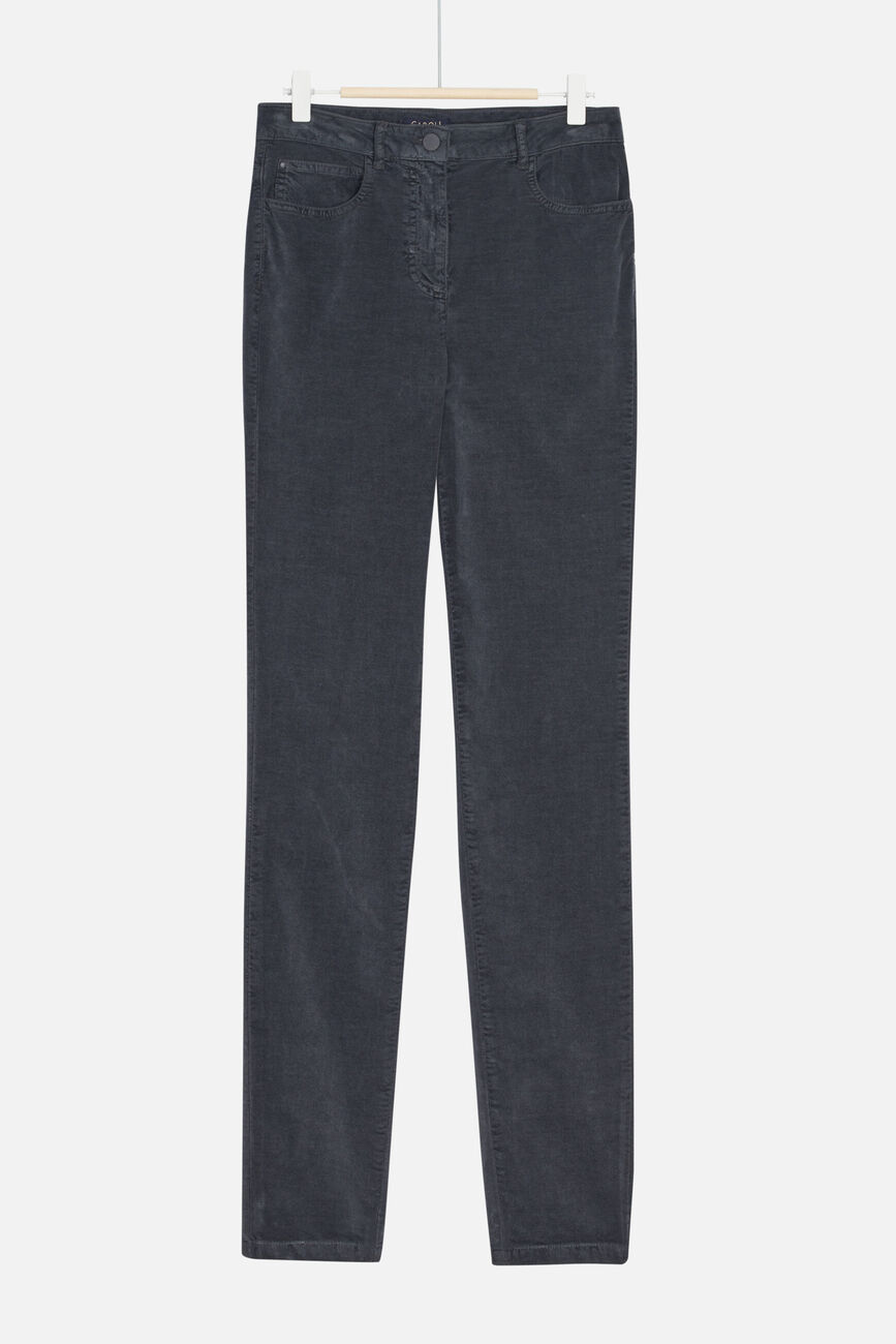 Hose Sylvano dunkelgrau damen