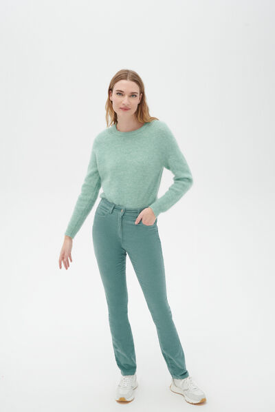 Pantalon pchicagov vert clair femme