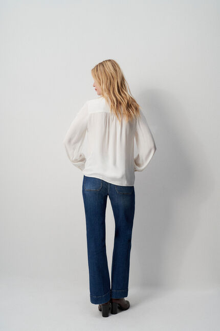 Blouse charlie ivoire femme