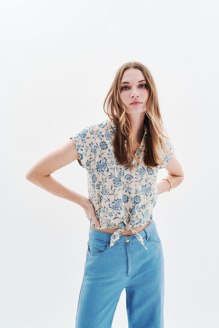 Chemise Clivio ivoire femme