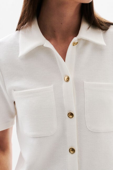 T-shirt Tobias ecru femme