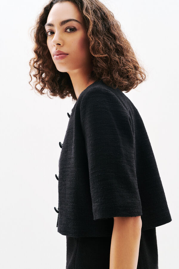 Chemisier Cmilly noir femme