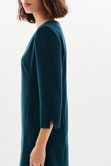 Rdouce dress teal woman