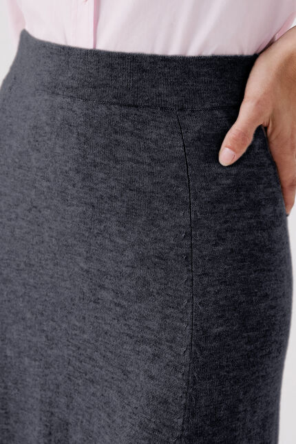 Jupe jdarwin gris foncé femme