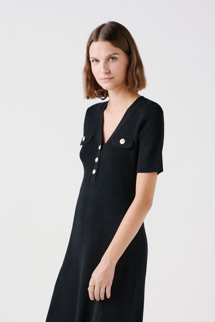 Robe Raja noir femme