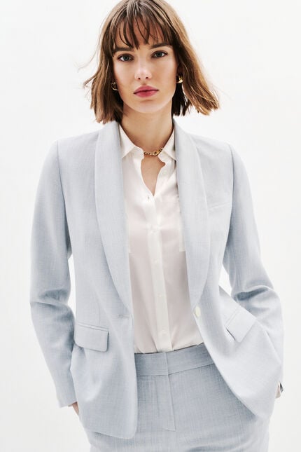 Veste Vjana2 bleu ciel femme