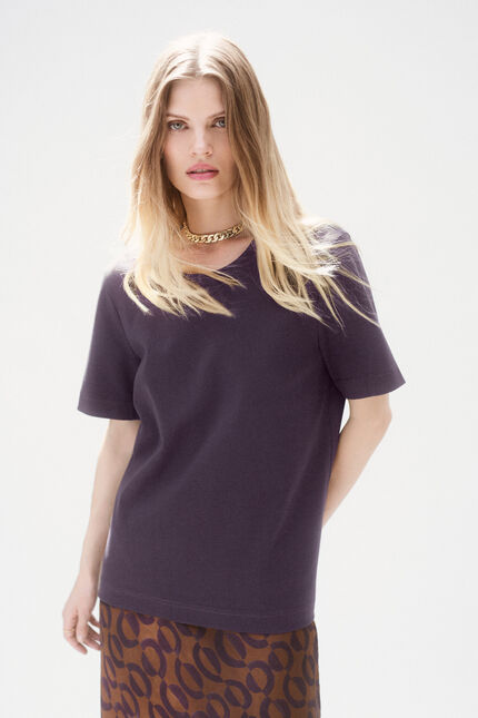 T-shirt thugo prune femme