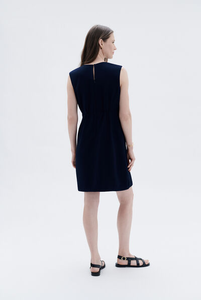 Robe rosie bleu marine femme