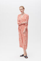 Rita dress orange woman