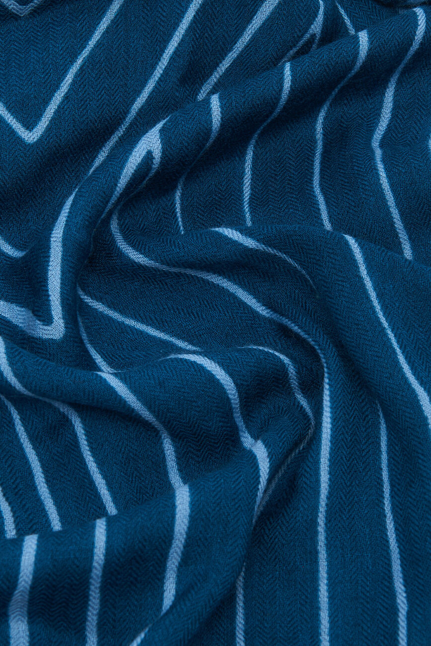 linea scarf teal woman