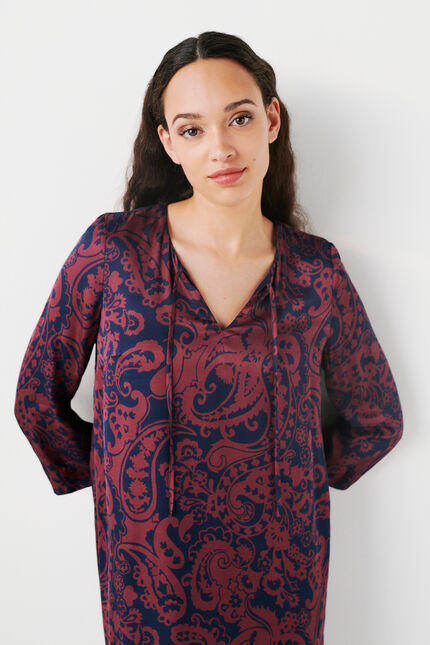 relvina Jurk marineblauw vrouw