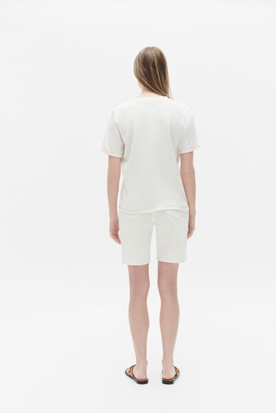 T-shirt tvega blanc femme