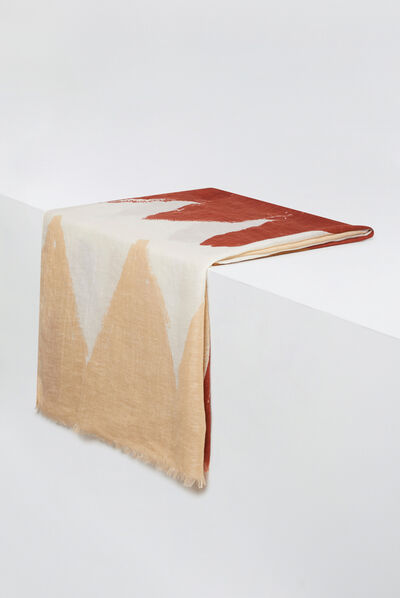foulard yula beige femme