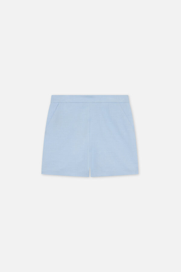 Short Sitamine2 bleu ciel femme