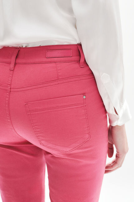 pantacourt mason rouge foncé femme