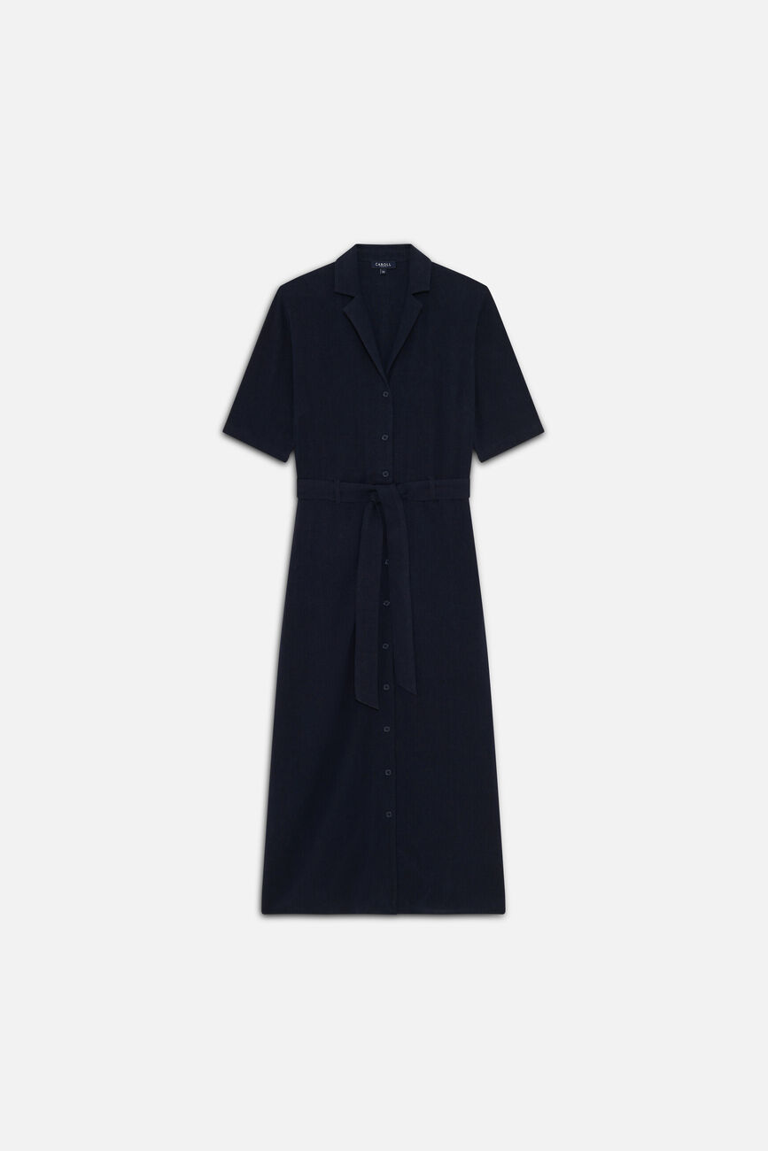 Robe Rtifanny2 bleu marine femme