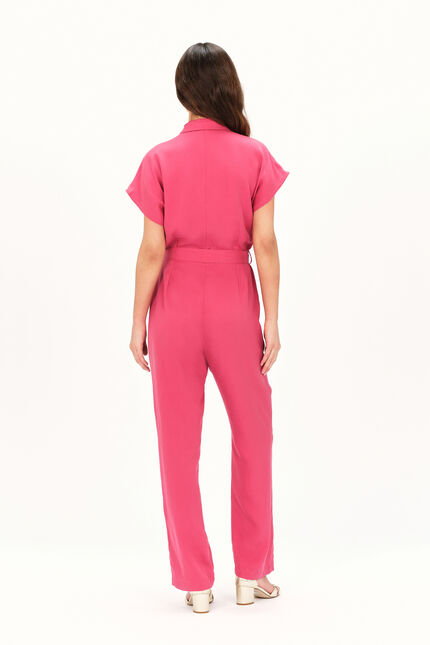 Combinaison carmen rouge fonce femme