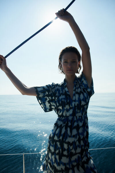 Robe rfrida denim baby bleu femme