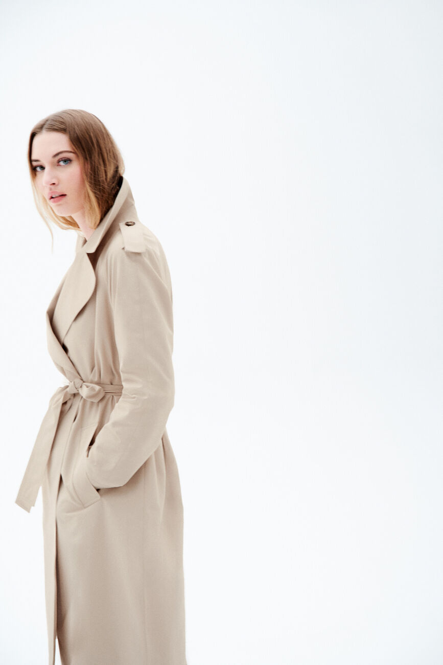 Trench gtramontane beige femme