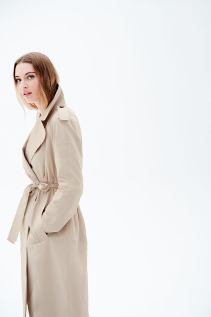 Trench gtramontane beige femme