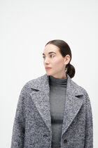 Gusto coat navy blue woman