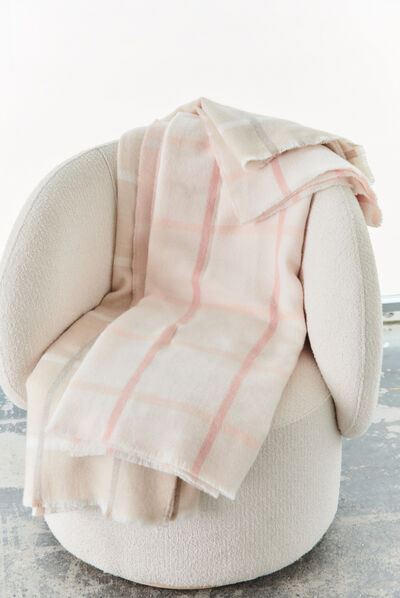 echarpe ario rose clair femme