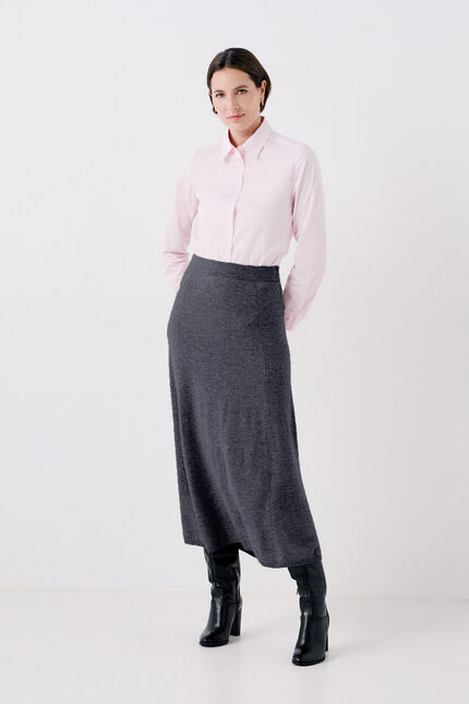 Jupe jdarwin gris foncé femme